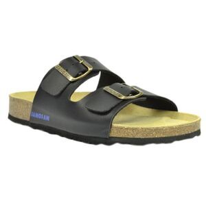 Sanosan Mens Aston Sano Sandals / Navy/Brown
